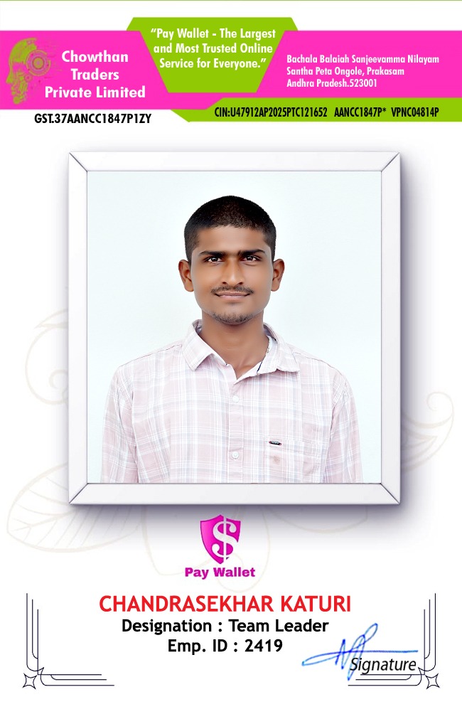 KATURI CHANDRASEKHAR