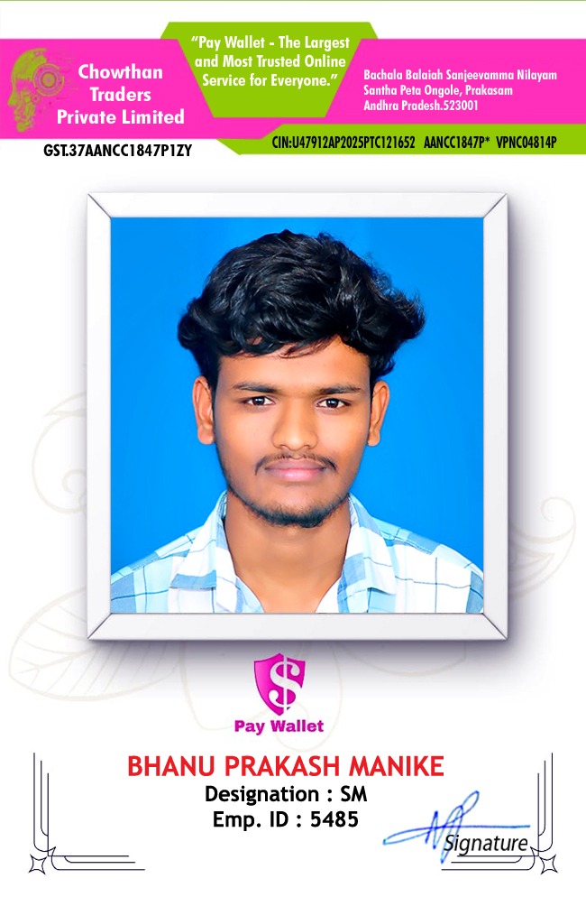 Manike Bhanu Prakash